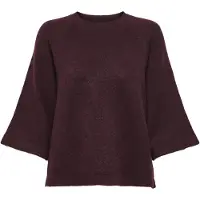 ONLY Strickpullover "ONLSIMONI 3/4 PULLOVER KNT NOOS" Materialmix, regular fit
