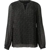 Comma Blouses Grey/black Größe: 34 | Blusen Outlet | Damen | Grau