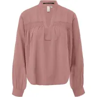 QS Bluse Feminine Bluse aus Viskose mit Smock-Detail