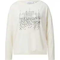 Comma T-shirts Offwhite Größe: 38 | Hemden Outlet | Damen | Weiß