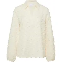 Comma Blouses Offwhite Größe: 46 | Blusen Outlet | Damen | Weiß