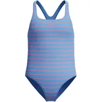 Speedo - Kid's Print Medalist One Piece - Badeanzug Gr 116 blau