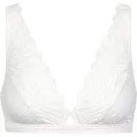 Falke Damen BH Delicate Touch, M, Weiß, Uni,Struktur