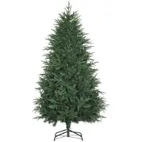 StarTech.com Christbaum - Künstlicher Tannenbaum - Realistische Optik - Schneller Aufbau - Kunststoff - 114 x 114 x 180 cm - Grün