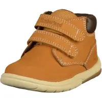 Timberland Unisex für Kinder. TB0A1JVP2311 Toddle Tracks Halbschaft-Lederstiefel mit Klettverschluss in Gelb (27), Wohnung, Lässig, Kinderbe