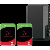 Synology DS225+ + Seagate Ironwolf 2 TB Doppelpack