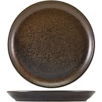 Genware Cinder Sort Coupe Tallerken 27,5cm Terra