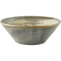 Genware Terra Porcelain Konische Schale Mattgrau 14 Cm