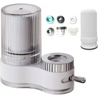 Sonstiges Wasserhahnfilter 7-lagiger Verbundfilter Weiß mit 1 Filter