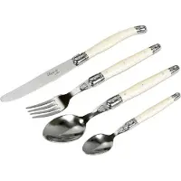 Laguiole by Hâws Besteckset 24-teilig Perlmutt Abs