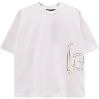 CMP Oversize-Shirt , Herren, Gr. XL, weiß (bianco), Obermaterial: 100% Baumwolle, Shirts Oversize-Shirt, Oversize-Schnitt mit großem Schriftzug bis auf den Rücken