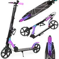 Raven Kinder Roller Scooter Kickroller Cityroller Estelle PRO Black 200mm