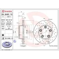 Brembo Bremsscheibe XTRA LINE - Xtra 09.9482.1X