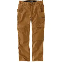 Carhartt Steel Rugged Flex Relaxed Fit Ripstop Double Front Utility Multi Pocket Work Hose