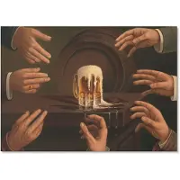 Tulup POSTER - 29x21 cm (A4) - anonim - Sieben Männerhände