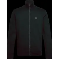 BOSS Jacke aus Baumwoll-Terry mit Logo-Patch Grösse S