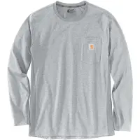 Carhartt Longsleeve Force Delmont Relaxed Herren Heather Gray-L