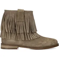 Shabbies Damen Stiefeletten Festi Ibiza - Taupe - Größe 38