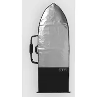 MDNS Dayroll Hybrid Fish 5>6 Surfboard-Tasche silver / black Gr. Uni