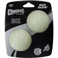 Chuckit! Chuckit 2 Hundebälle - diese leuchtende Bälle finden Sie auch im Dunkeln wieder St Ball