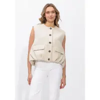 Studio AR by ARMA Damen Blazers Daniela Wool Blend - Ecru - Größe 38