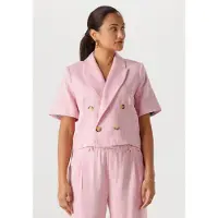 Pom Amsterdam Damen Blazers Blazer Shell Pink - Roze - Größe 42