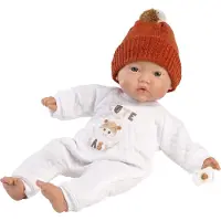 Llorens Lortens 63304 kleines Baby - realistisches Puppenbaby mit weichem Stoffkörper - 32 cm