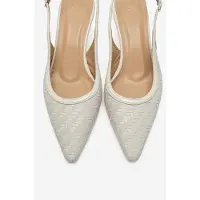 Prologue Alvessia Kitten Heel Slingback Pumps