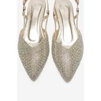 Prologue Rexton Verzierte Slingback-Pumps