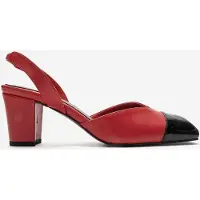 Prologue Maruelle Blockabsatz Slingback Pumps