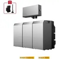 EcoFlow Stream Gateway Multisystem mit Stream 5000 Balkonkraftwerk Speicher, by Powerness - 15kWh | Stream Gateway + 3x Stream 5000 + Gratis Smart Meter Gen 2 – bis 21. September / Standardversand