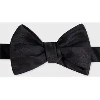 Paul Smith Men Bowtie Shadow Stripe Black Größe: OS | Krawatten Outlet | Herren | Schwarz