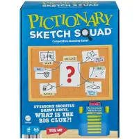 Mattel Games Pictionary Sketch Squad Brettspiel Durchsichtig Durchsichtig One Size