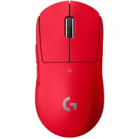 Logitech Pro X Superlight 2 SE, rechts, Optisch, RF Wireless, 44000 DPI, 1 ms, Rot
