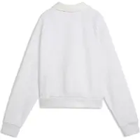 Puma Kapuzensweatshirt "CLASS RELAXED LONGSLEEVE POLO FL", mit Kapuze, normaler Kragen, mit Ärmellänge lang