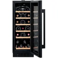 Electrolux EWS4020B5B, Weinkühler mit Kompressor, Integriert, 20 Flasche(n), 60 W, Schwarz, Schwarz