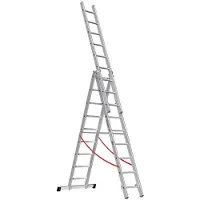 Euroline 207 Mehrzweckleiter 3x9 Sprossen