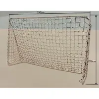 Vedes Fussballtor mit einer Breite von 300 cm, einer Höhe von 205 cm und einer Tiefe von 120 cm