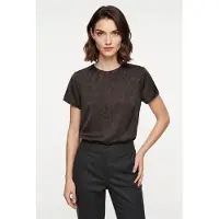s.Oliver Kurzarmbluse Sommerbluse mit Animal-Print