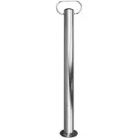 UNITRAILER feste Stütze für 150 kg Pritschenanhänger 48 mm 600 mm