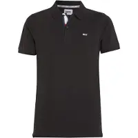 Tommy Hilfiger Herren Kurzarm-Polo Schwarz