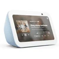 Amazon Echo Show 5 (3 gen.), Alexa, Rechteck, Blau, Android, Fire OS, iOS, 14 cm (5.5"), MediaTek