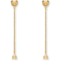 Moschino Teddy Bear Ear Cuff Earrings Gold Größe: OS | Ohrringe Outlet | Damen | Gelb