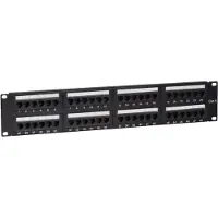 Dsit Patchpanel 19" CAT6 UTP - 48 ports