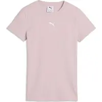 Puma Kinder Freizeit / Mode Sommer GJ T-Shirts / Tanks T-Shirts/Tanks ku.Arm Ki ESS ELEVATED Rib Slim Tee G