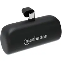 Manhattan 102612, 5000 mAh, Lithium-Ion (Li-Ion), 20 W, Schwarz