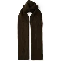 Selected Slmmason Merino Wool Knit Scarf