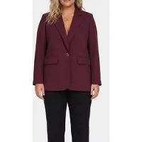 Guess Marciano GUESS Lia Straight Blazer Regal Plum Größe: 48 | Blazer Outlet | Damen | Magenta