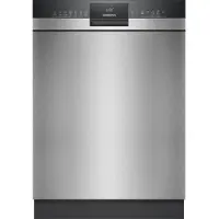 Siemens iQ300, Unterbau-Geschirrspüler, 60 cm, Gebürsteter Stahl, SN43HS15BE