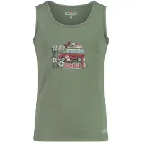 CMP Mädchen Tanktop mit grafischem Muster